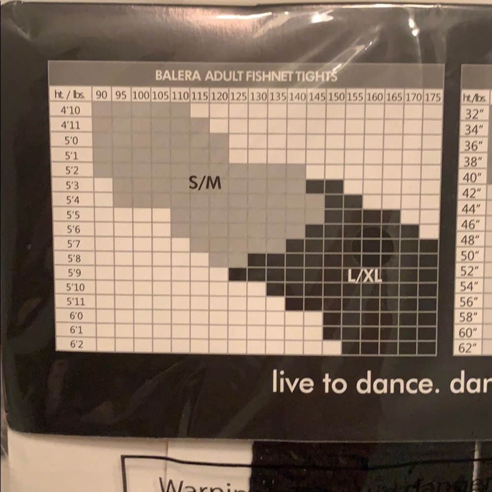 NWT Balera Dance Fishnets - Picture 2 of 3